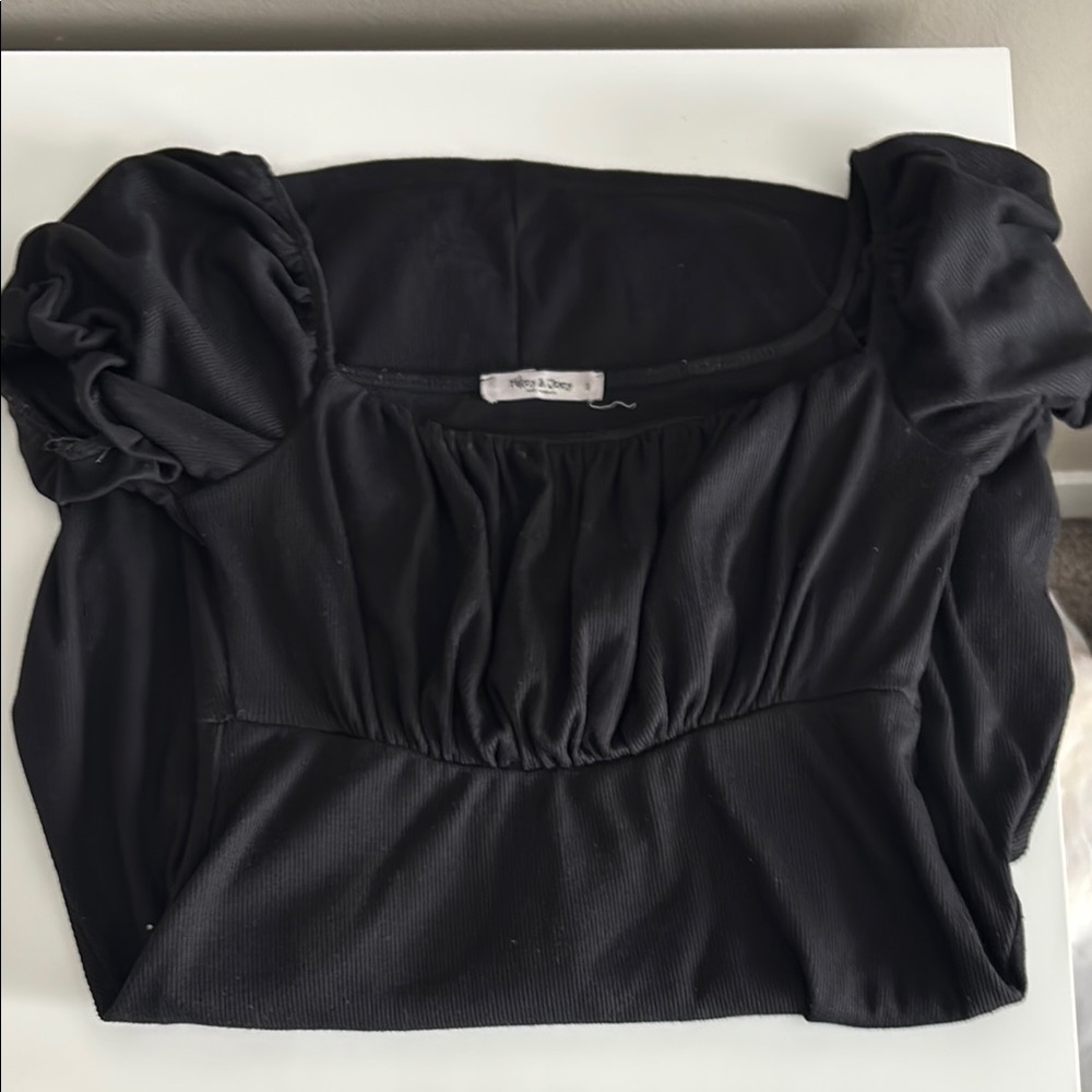 Elegant Black Women's Top